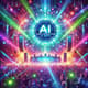 AI Dance Revolution Club Anthem - Immersive AI-Generated Electronic & Synth Music for Dynamic Creators and Content Makers 4