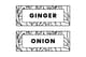 Geometric Spice Name Labels - Black & White - Sleek Packaging Templates for Food & Drink Branding 4