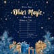 Winter Magic Blue-Gold Christmas List - Elegant Seasonal Goal Planner for Personal and Business Organization 6