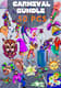 50 Carnival Icons Ultimate Celebration Pack - Vibrant Festive Clipart for Events and Holiday Designs 3