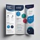 Business Trifold Brochure Template Corporate Layout - Clean Professional Marketing Design for Agencies and Businesses 4
