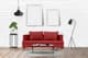 3D Living Room Realistic Mockup - Immersive Home Interior Presentation for Designers and Marketers 6