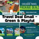 Travel Deal Email Green Playful - Engaging Email & Signature Templates for Business Communications and Marketing Campaigns 4