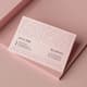 Clean Pink Pattern Stationery - Feminine Business Card Design - Elegant Branding Templates for Professional Women and Creative Entrepreneurs 3