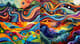 Chroma Vortex Psychedelic Terrain - Abstract Digital Environments for Visionary Creators and Immersive Projects 4