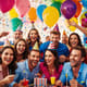 Happy Birthday Party Celebration - Festive Stock Video for Event Creators and Social Campaigns 1