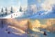 Frosted Winter Hill - Serene Winter Landscape Art for Seasonal Decor and Creative Projects 2025-2026 4
