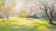 Spring Park Impressionist Painting - Vibrant Impressionist Artwork for Artistic Decor and Creative Inspiration 1