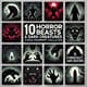 10 Horror Beasts & Dark Creatures - Cinematic AI Video Prompts for Horror Creators and Storytellers 1