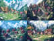 Mountain Village Pixel Art Scene - Charming Pixel Art Landscape for Game Developers and Digital Storytellers 5