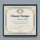 Classic Design Best Employee Certificate - Elegant Recognition Template for Professional Awards and Team Motivation 5