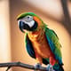 Colorful Parrot Close Up - Vibrant Wildlife Stock Video for Nature Documentaries and Creative Media 6