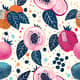 100 Seasonal Market Patterns - Vibrant Food and Fruit Print Designs for Creative Branding and Packaging 4