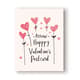 Arrow Happy Valentine's Day Postcard - Romantic Love Note Design for Heartfelt Greetings and Seasonal Messages 4