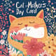Cat Mothers Day Card - Heartwarming Illustrated Greeting for Mom's Special Day 1