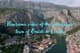 Omis Croatia Cliffside Town Panorama - Cinematic Travel Stock Video for Tourism & Adventure Creators 3