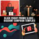 Black Friday Promo Slides - Discount Campaign Template - Sleek Video Slideshow for Impactful Seasonal Marketing 1