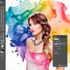 Watercolor Photoshop Action - Artistic Watercolor Effects for Photographers and Creative Editors 5