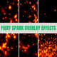 Fiery Spark Overlay Effects - Dynamic Textured Overlays for Photographers and Editors 4