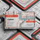 Urban Subway Business Card Template - Sleek Corporate Design for Modern Professionals and Agencies 4