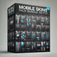 Mobile Skins Pack Alpha Bundle 100 Pcs - Sleek Customizable Mobile Device Skins for Personal and Business Use 5
