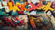 Sharp Geometric Throw-Up - Dynamic Urban Graffiti Art for Street Culture and Creative Spaces 5