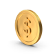 Dollar Coin 3D Illustration - High-Quality 3D Render for Financial and Marketing Projects 4