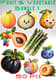 50 Farm Fresh Fruit & Vegetable Sticker Bundle - Vibrant Sticker Pack for Creative Projects and Personal Branding 6