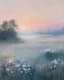 Serene Morning Impressionist Artwork - Elegant Impressionist Painting for Artistic Home and Gallery Display 6
