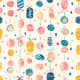 10 Sweet Pastel Kawaii Patterns - Playful Anime-Inspired Designs for Creative Projects and Personal Branding 5