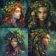 Mystical Druid Pixel Portrait - Enchanting Pixel Art Portraits for Creative Projects and Digital Storytelling 3