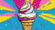 Playful Ice Cream - Pop Art Wall Art with Humor and Vibrant Retro Style for Creative Spaces 1