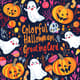Colorful Festive Happy Halloween Greeting Card - Vibrant Holiday Invitation for Spooky Celebrations and Creative Connections 5