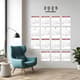 2025 Calendar Modern Typography Wall Design - Sleek Marketing Template for Professional Brand Promotion 4