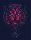 10+ Geometric Animal Art - Free Shirt Designs - Modern Minimalist Animal Graphics for Apparel Creators and Fashion Brands 6