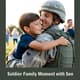 Soldier Family Moment with Son - Cinematic Military Stock Video for Emotional Storytelling and Security Campaigns 5