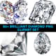 86+ Brilliant Diamond PNG Clipart Set - Sparkling Jewelry Graphics for Creative Designers and Craft Projects 5