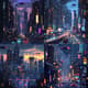 Futuristic Cityscape Pixel Artwork - Vibrant Pixel Art Landscapes for Digital Creators and Game Designers 2025-2026 4