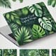 Tropical Leaf Laptop Wraps - Vibrant Tropical Leaf Laptop Skins for Personal and Professional Style Enhancement 1