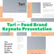 Tari Food Brand Keynote Presentation - Sleek Professional Slides for Powerful Business Communication 3