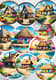 10 Enchanted Huts Free Sticker Pack - Charming Vinyl-Style Home and Castle Stickers for Creative Projects 1