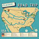 USA Map - Road Trip Dreams - Cinematic Travel Stock Video for Adventure Filmmakers and Tourism Creators 5