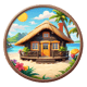 Rustic Retreat Cottage Sticker Bundle - Charming Vinyl Stickers for Cozy Home & Castle Themes 3
