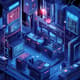 High-Tech Lab Isometric Pixel Art - Detailed Isometric Pixel Art for Game Developers and Digital Creators 6