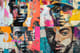 Man Collage Portrait with Street Art Elements - Urban Mixed Media Portrait Art for Contemporary Creatives and Visual Storytellers 5