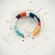 Circular Graph Data Icon - Modern 3D Template for Data Visualization and Interactive Presentations 4