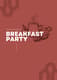 Brown Minimalist Breakfast Party Invitation - Elegant Food-Themed Invite for Stylish Morning Gatherings 6