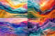 Mirage Bloom Liquid Oasis - Abstract Digital Environment Art for Immersive Visual Projects and Creative Spaces 5