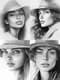 Woman in Hat Pencil Portrait with Texture - Artistic Charcoal & Pencil Portrait for Creative Projects and Fine Art Enthusiasts 6