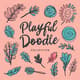 Playful Doodle Brush Collection - Creative and Versatile Brush Set for Digital Artists and Designers 6